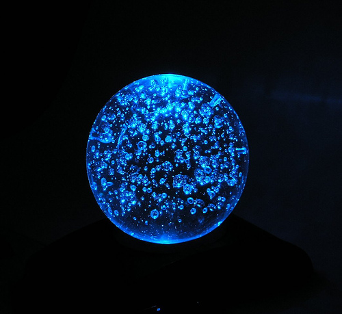Blue Crystal by photographer unknown
